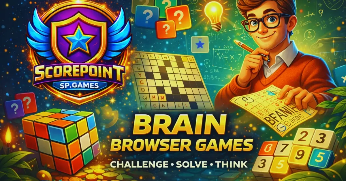 Brain Games 🧠 — Play Free | ScorePoint